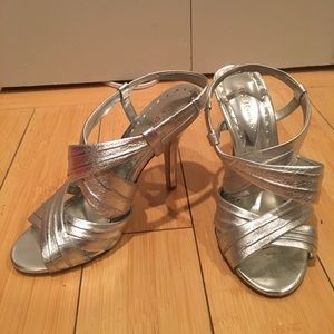 Silver heels